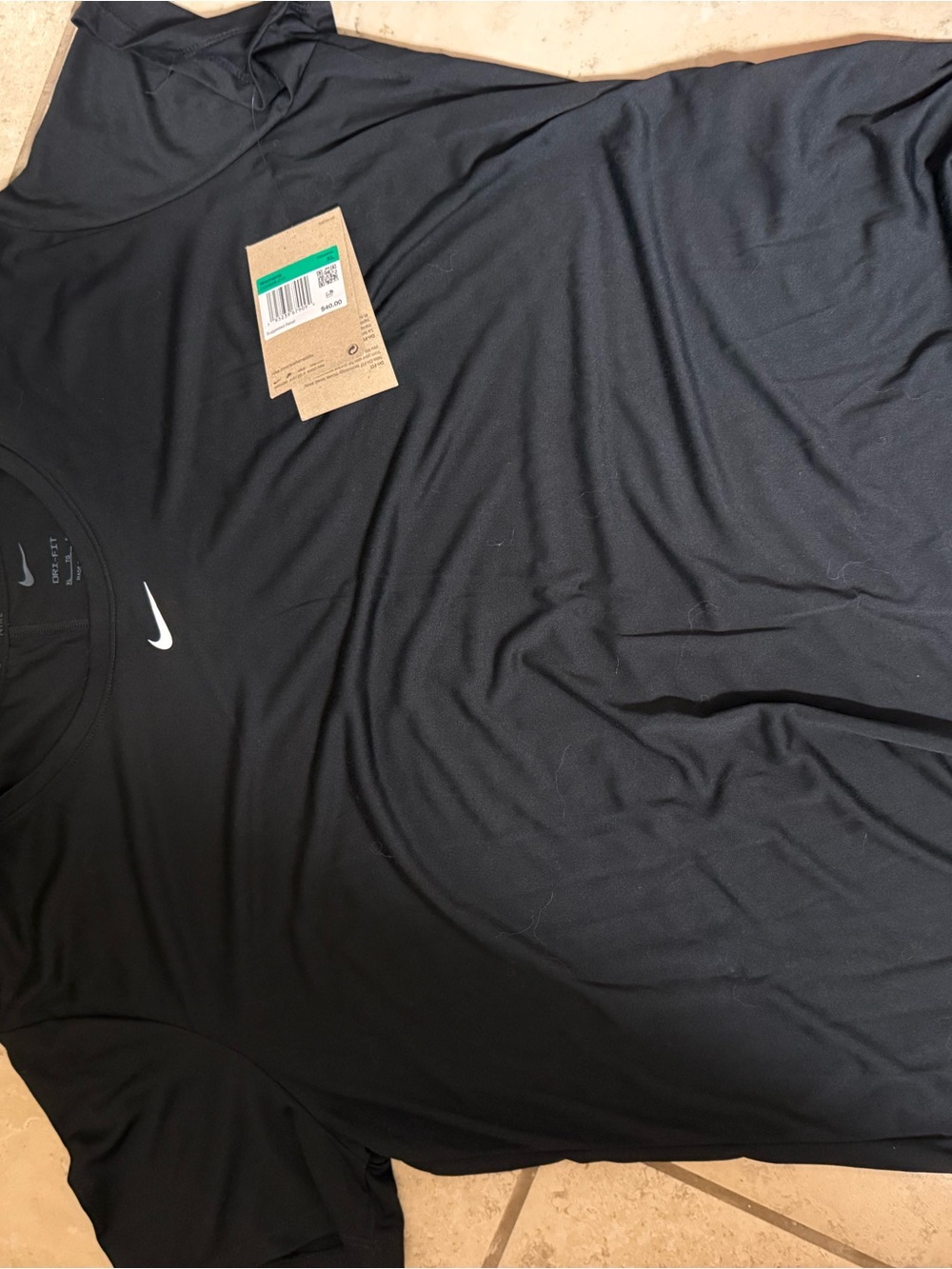 Nike women’s Black Dri-FIT Performance Shirt